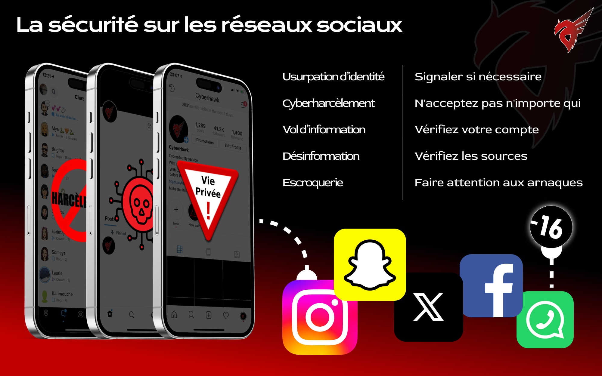 Sécurité des réseaux sociaux